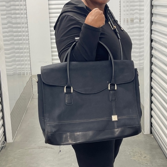 Diane Von Furstenberg Black Tote Bag - Picture 1 of 2